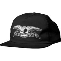 Anti Hero Basic Eagle Black White Adjustable Hat