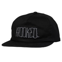 Krooked Side Eyes Black Adjustable Hat Cap
