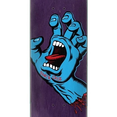 Santa Cruz Screaming Hand 8.375 Skateboard Deck