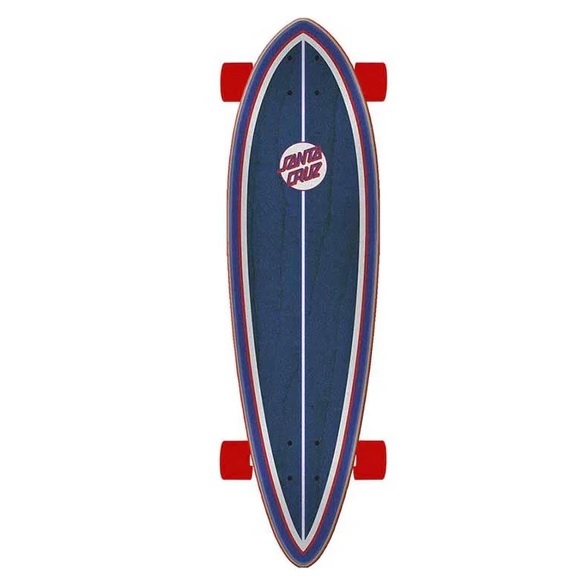 Santa Cruz Hands All Over Pintail 33 Longboard Skateboard