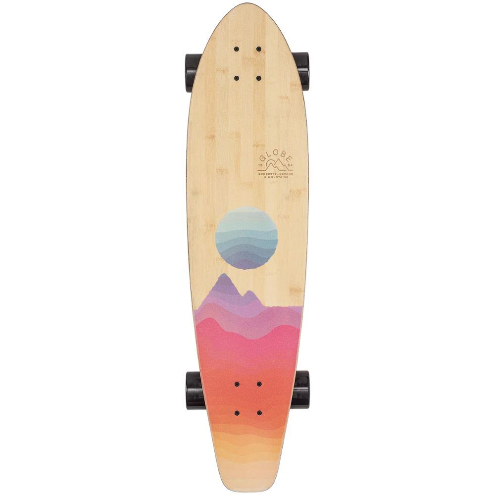 Globe Arcadia Bamboo Mountains Longboard Skateboard
