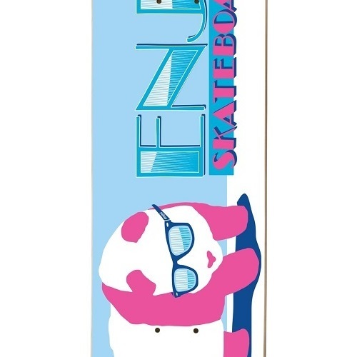 Enjoi Panda Vice 8.0 Blue Skateboard Deck