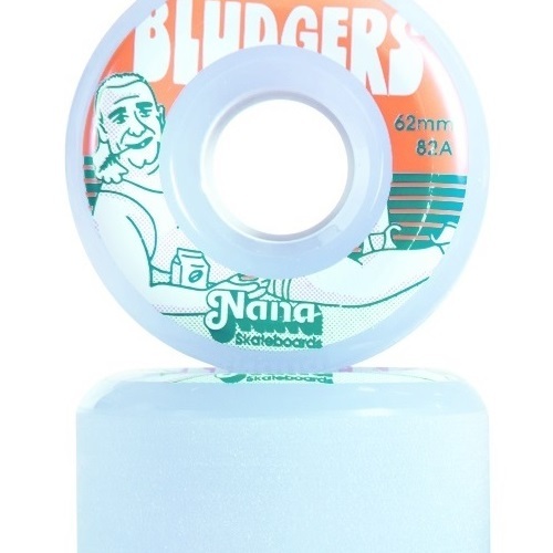 Nana Bludgers True Blue 82A 62mm Skateboard Wheels