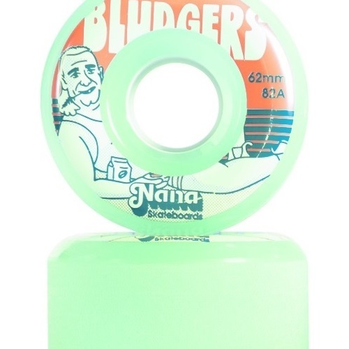 Nana Bludgers Lime Cooler 82A 69mm Skateboard Wheels