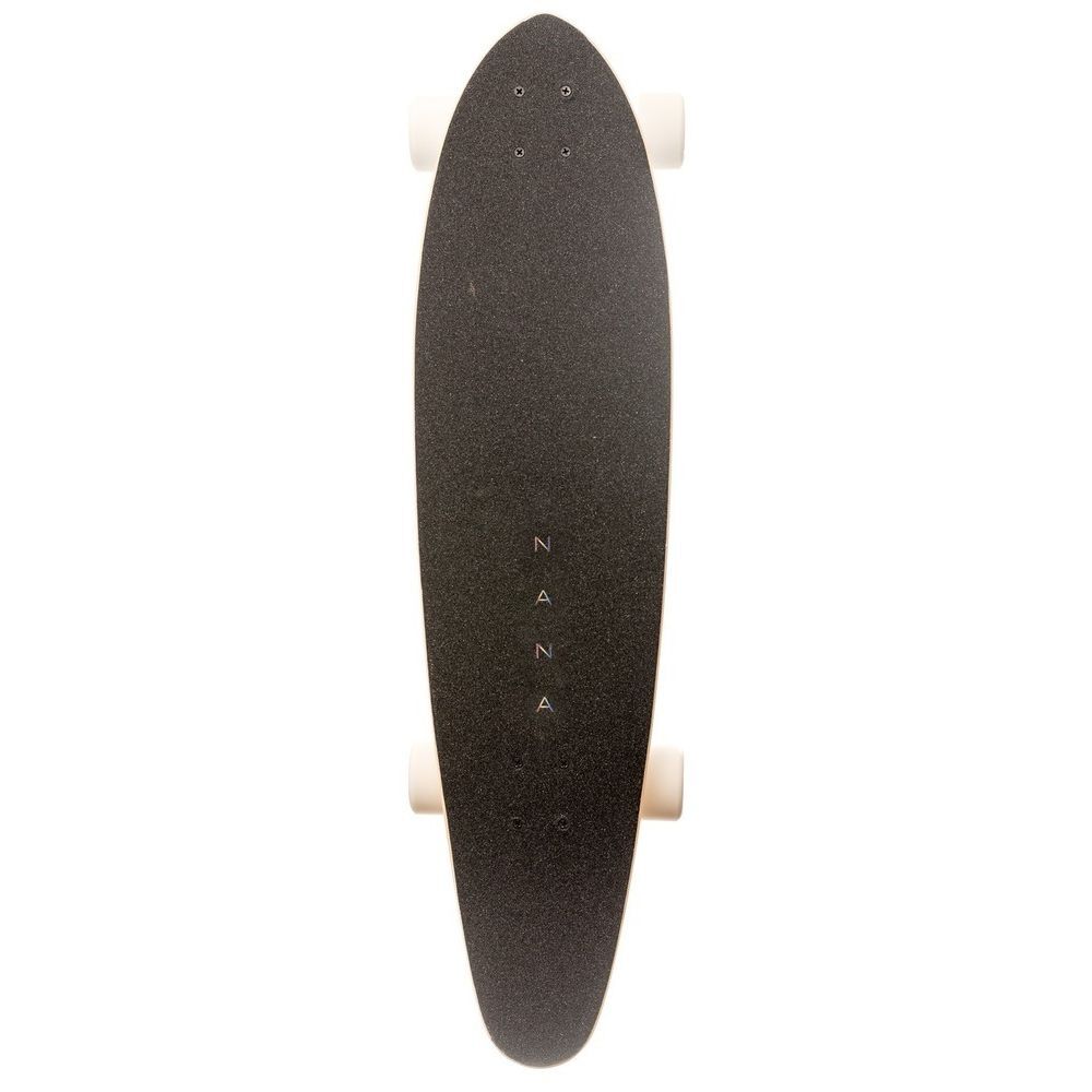 Nana Jackaroo Logo Playback White 36 Longboard Skateboard