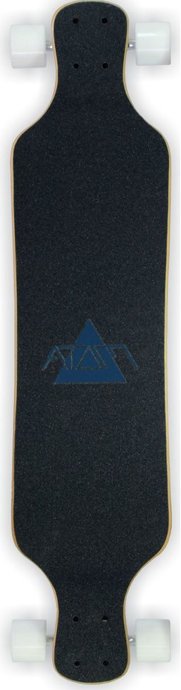 Atom Blue Triangle 39 Longboard Skateboard