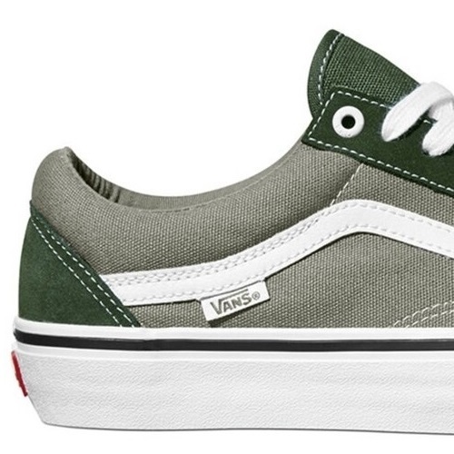 Vans Old Skool Pro Forest White Shoes [Size: US 8]
