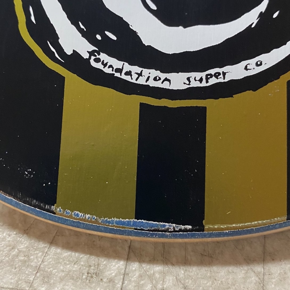 Foundation French Eagle Dakota Servold Black 8.25 Skateboard Deck Slight Scuffed