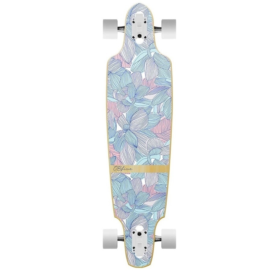 Obfive Lotus Drop Through 38 Longboard Skateboard