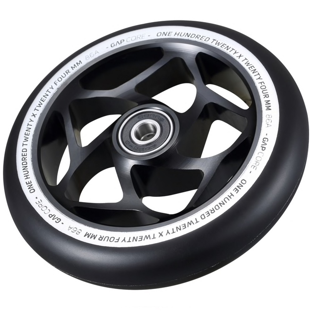 Envy Gap Core 24 Black Black 120mm Set Of 2 Scooter Wheels