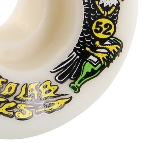 Speedlabs Pro Rodney Jones 101A 52mm Skateboard Wheels Slightly Yellowed