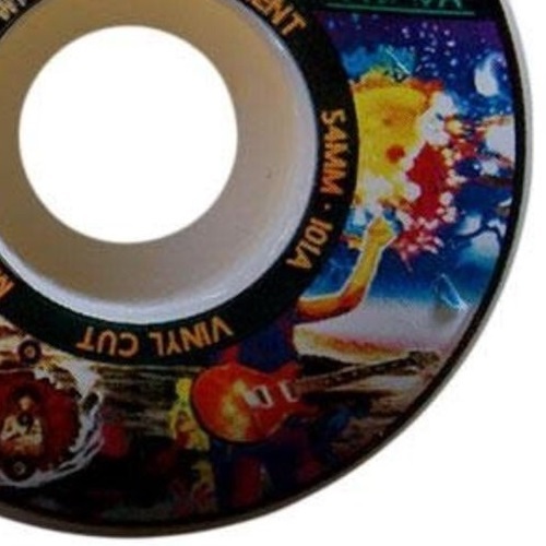 Satori Vinyl Cut Psych 101A 54mm Skateboard Wheels