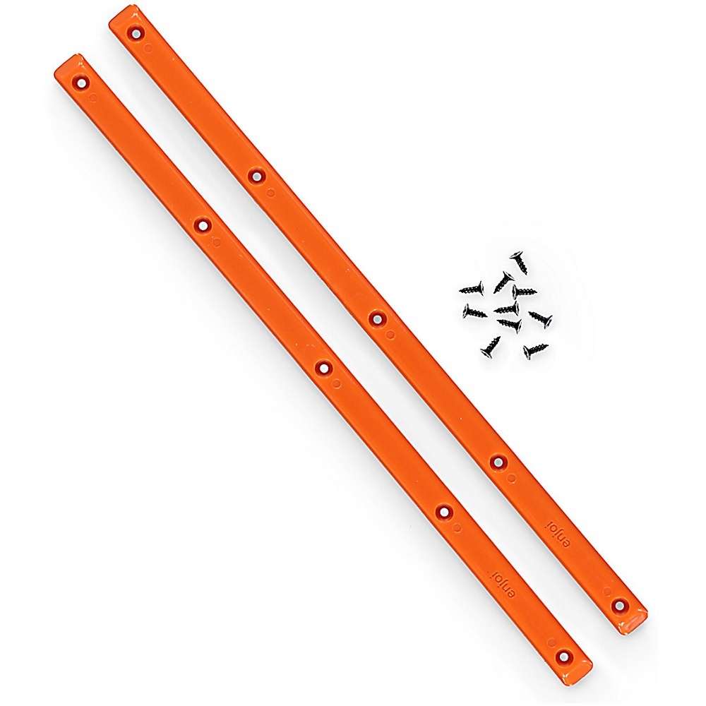 Enjoi Tummy Sticks Orange Skateboard Rails