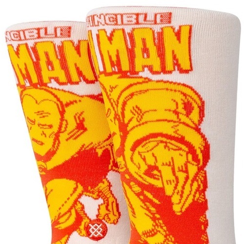Stance Iron Man Marquee Red Medium Mens Socks