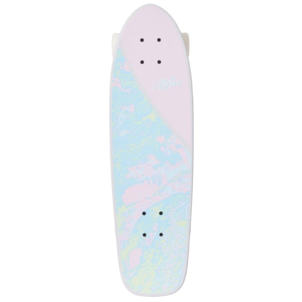 Obfive Cruiser Skateboard Complete Pastel Plasma Lilac 28