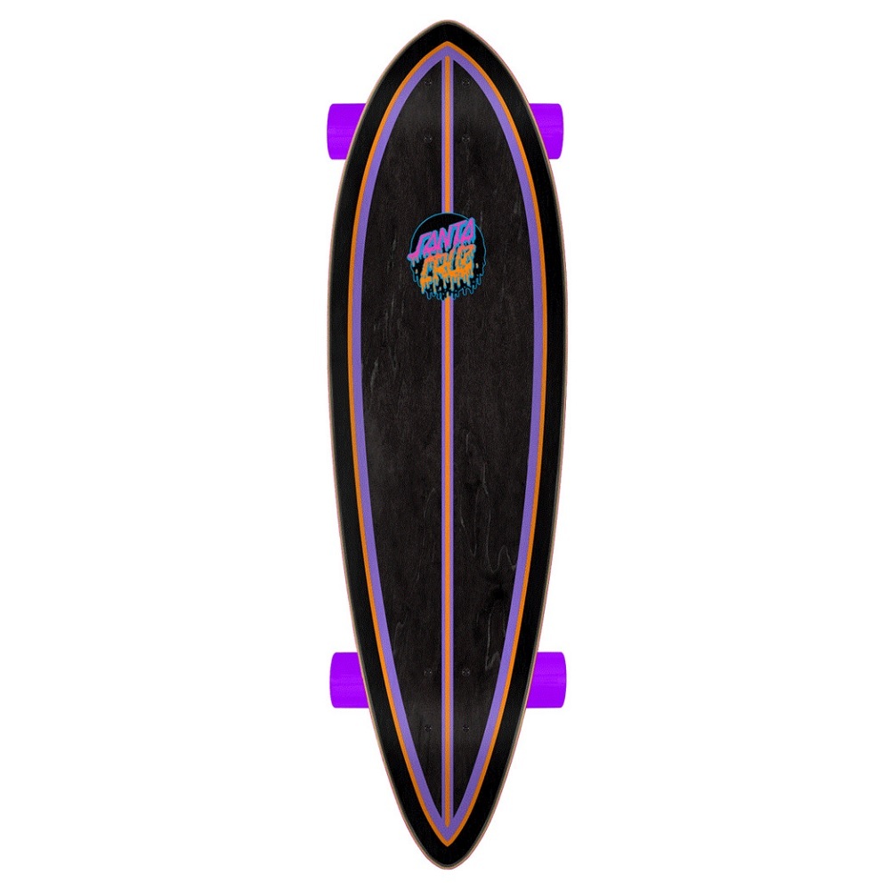 Santa Cruz Rad Dot Pintail 33 Cruiser Skateboard