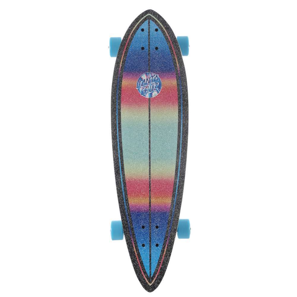 Santa Cruz Iridescent Dot Pintail 33 Cruiser Skateboard