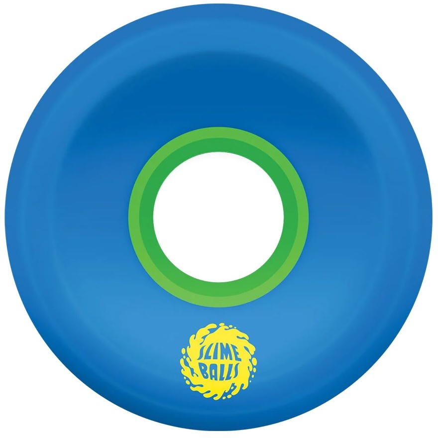 Slime Balls OG Slime Blue Green 78A 66mm Skateboard Wheels