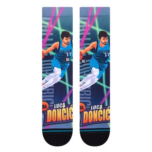 Stance Doncic Fast Break Large Mens Socks
