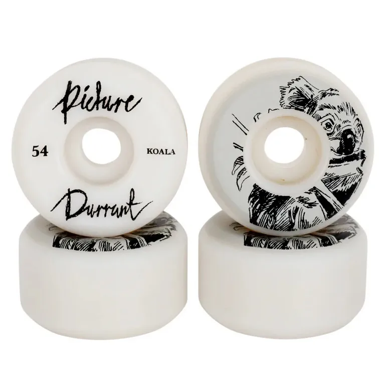 Picture Wheel Co Ben Horton Dennis Durrant Pro Series 54mm Skateboard Wheels