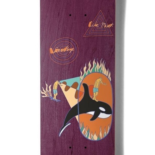 Girl We Must Visualize WR41 Bannerot 8.0 Skateboard Deck