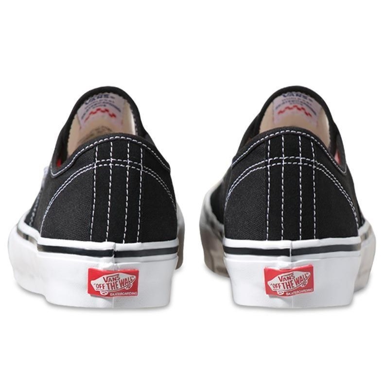 Vans Skate Authentic Black White Shoes