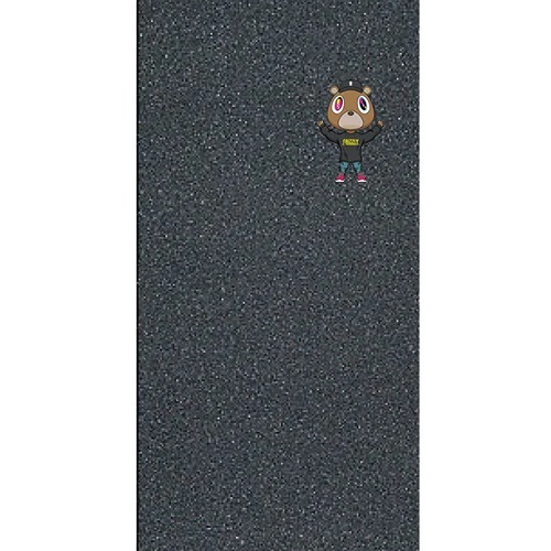 Grizzly Grip Touch The Sky Black 9 x 33 Skateboard Grip Tape Sheet