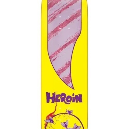 Heroin Team Giallo 8.625 Skateboard Deck