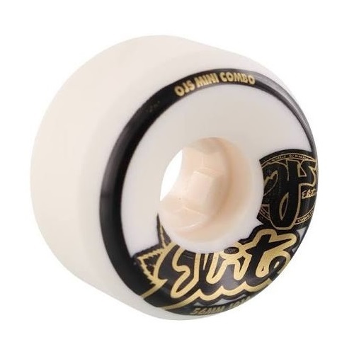 OJ Elite Mini Combo Black Gold 56mm Skateboard Wheels