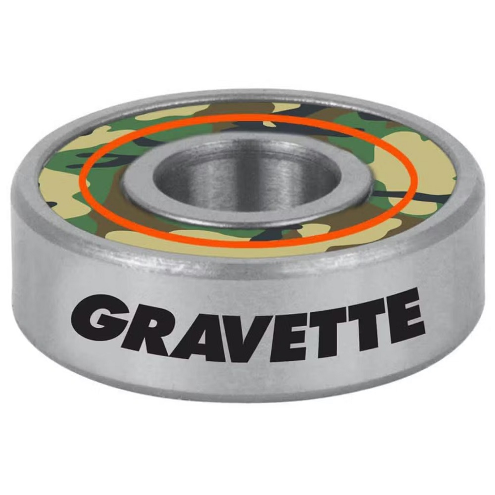 Bronson G3 Gravette 8Pk Skateboard Bearings