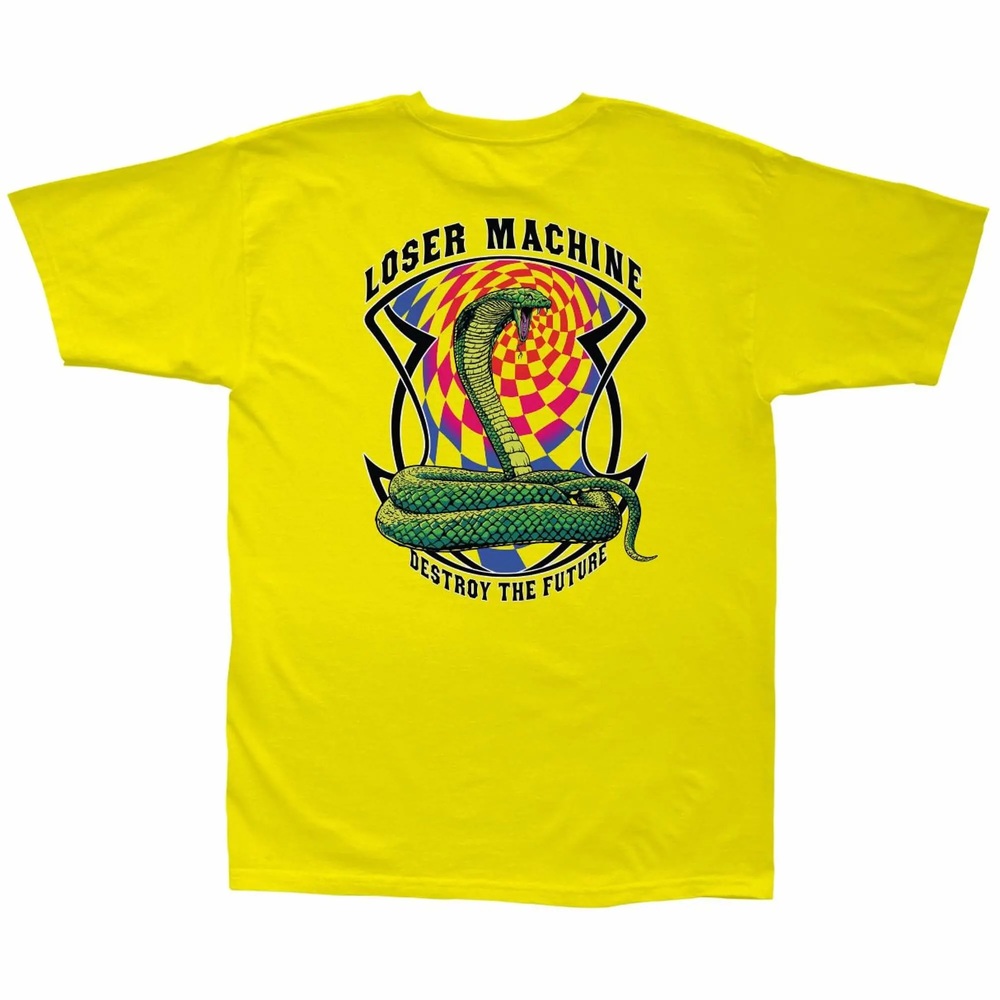 Loser Machine Psyched Yellow T-Shirt