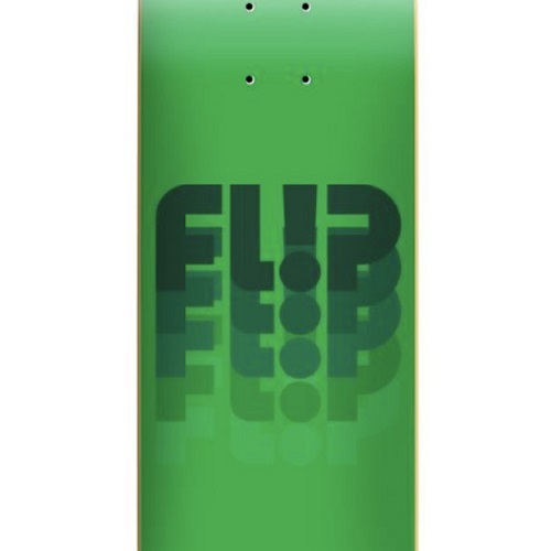 Flip Team Odyssey Fade Green 8.375 Skateboard Deck
