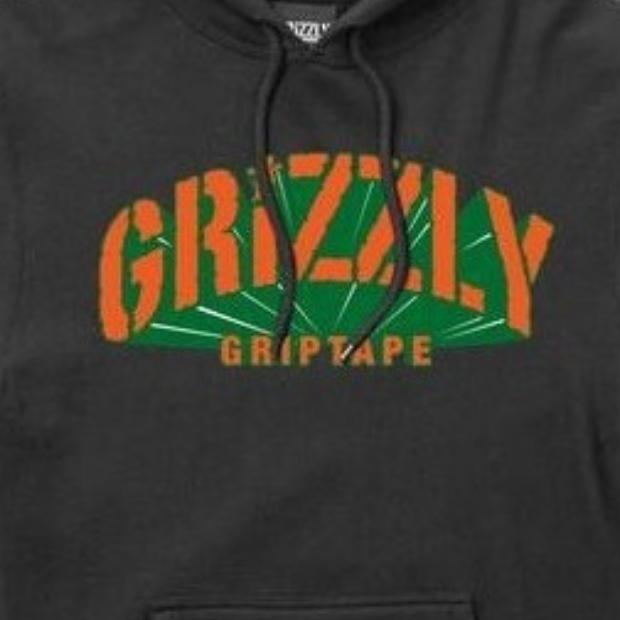 Grizzly Universidad Black Hoodie