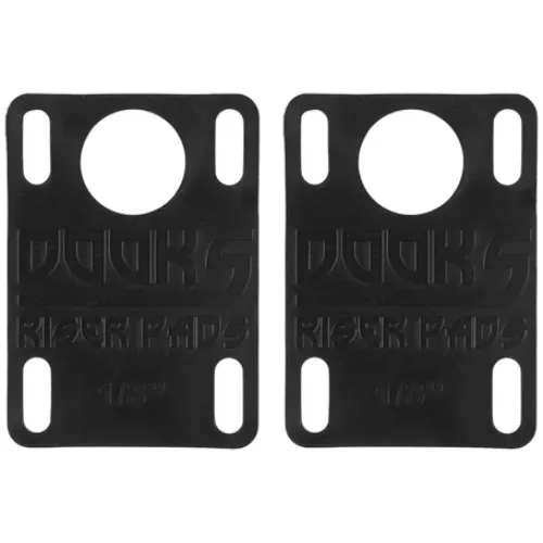 Shortys Dooks 1/2 Skateboard Riser Pads
