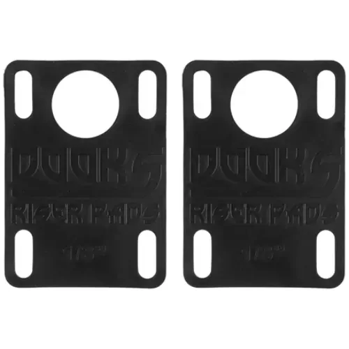 Shortys Dooks 1/4 Skateboard Riser Pads