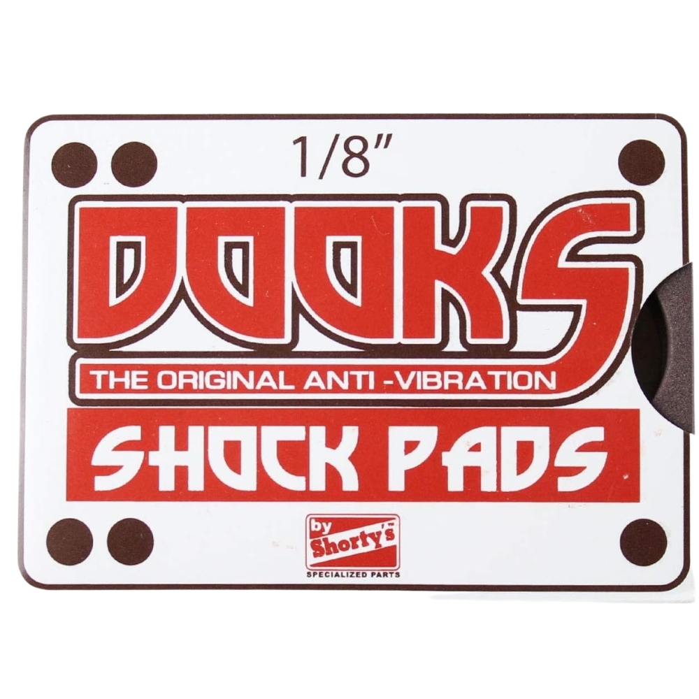 Shortys Dooks Shock Pads 1/8 Skateboard Riser