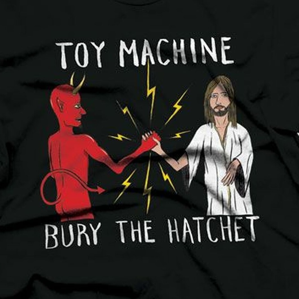 Toy Machine Bury The Hatchet Black T-Shirt