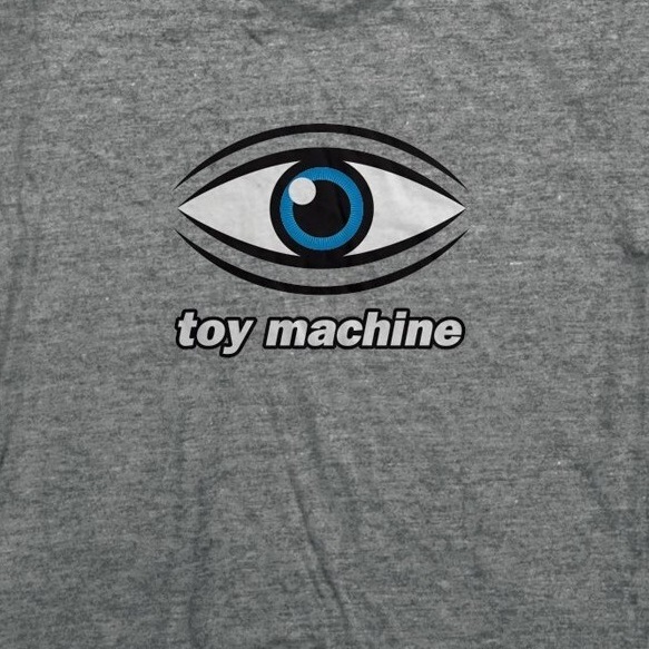 Toy Machine Eye Graphite T-Shirt [Size: M]