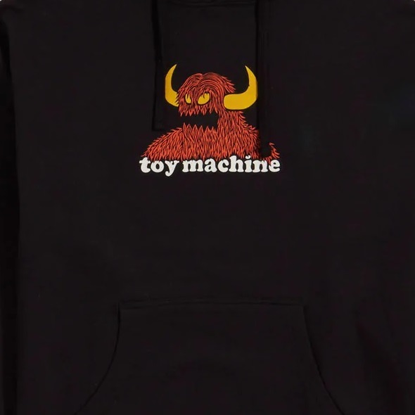 Toy Machine Furry Monster Black Hoodie