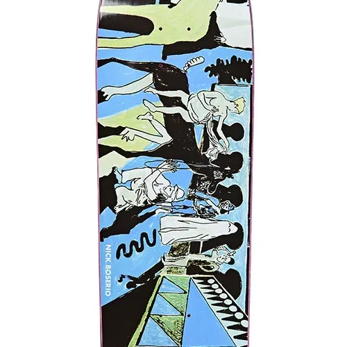 Polar Skate Co Nick Boserio The Riders 1991 9.25 Skateboard Deck