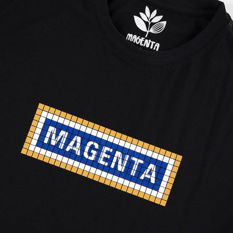 Magenta Magenta Station Black T-Shirt
