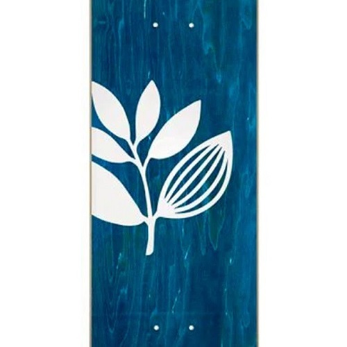 Magenta Big Plant Team 8.25 Blue Skateboard Deck