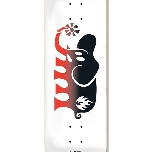 Black Label Elephant Fade 8.5 Skateboard Deck