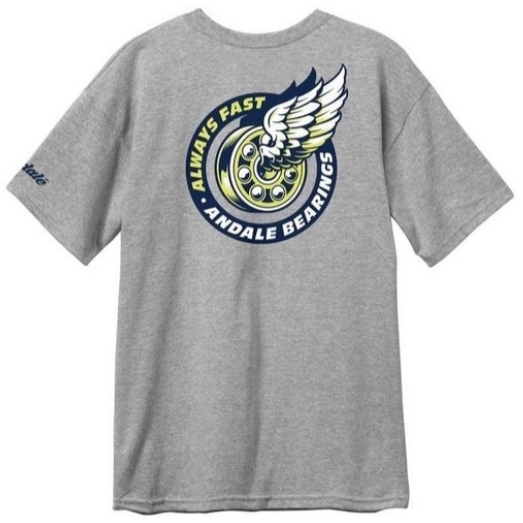 Andale Excel Heather Grey T-Shirt