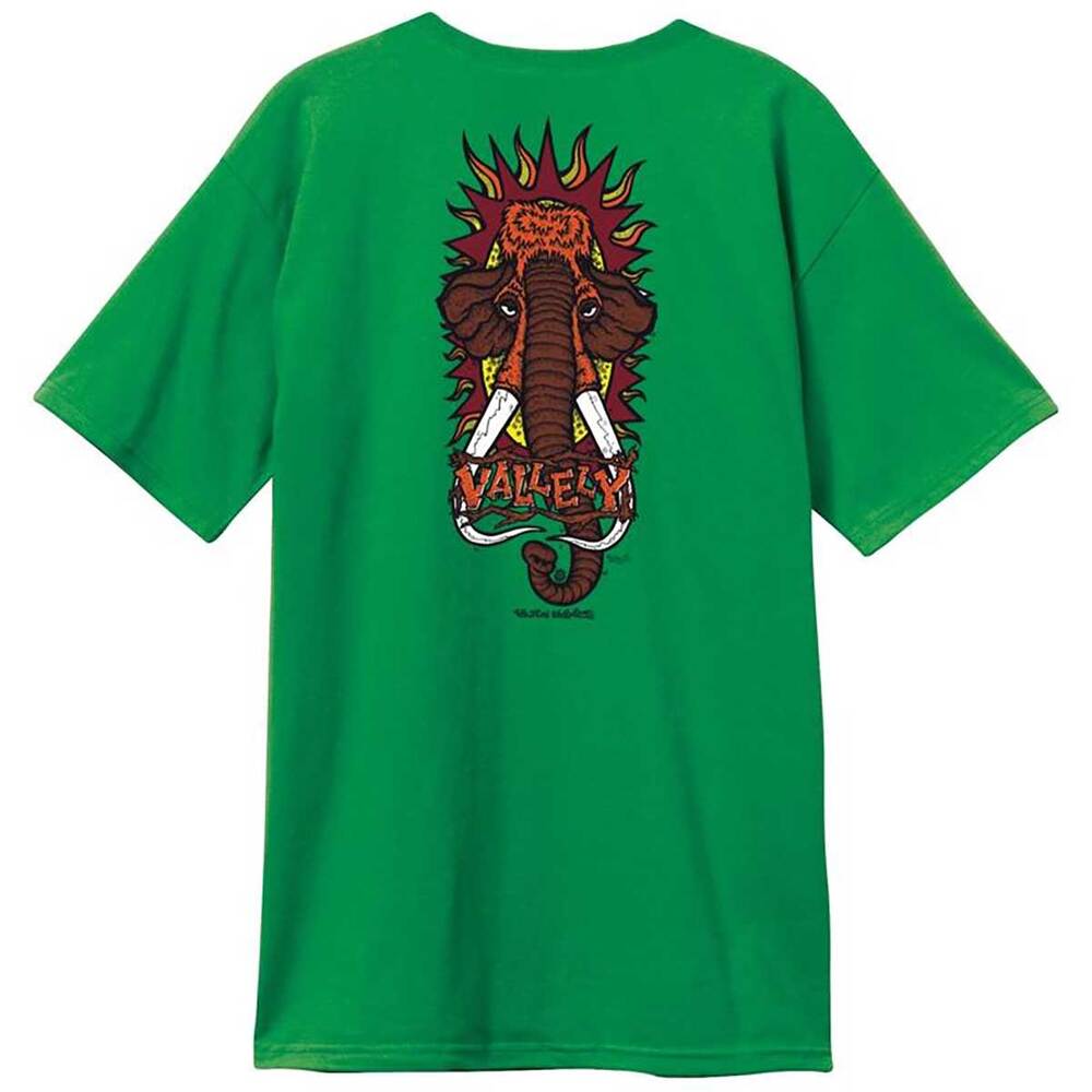New Deal Vallely Mammoth Kelly Green T-Shirt