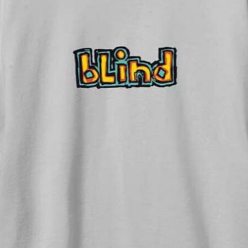 Blind OG Logo Silver T-Shirt
