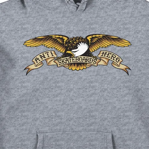 Anti Hero Eagle Heather Grey Hoodie