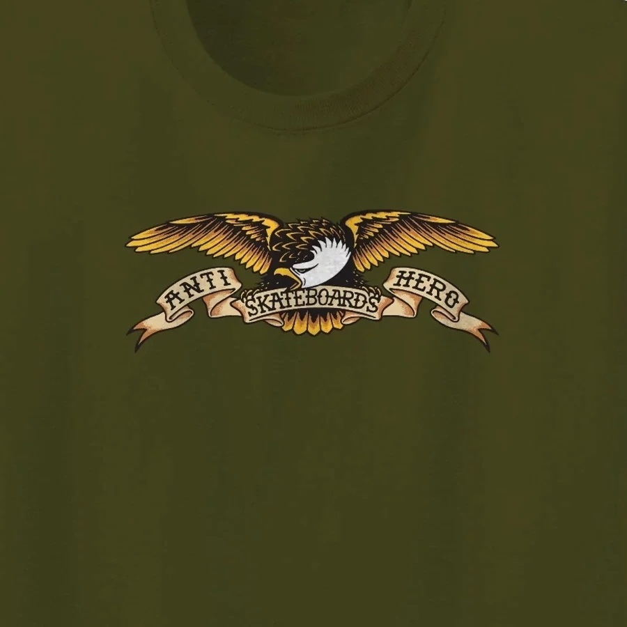 Anti Hero Eagle Green Youth T-Shirt