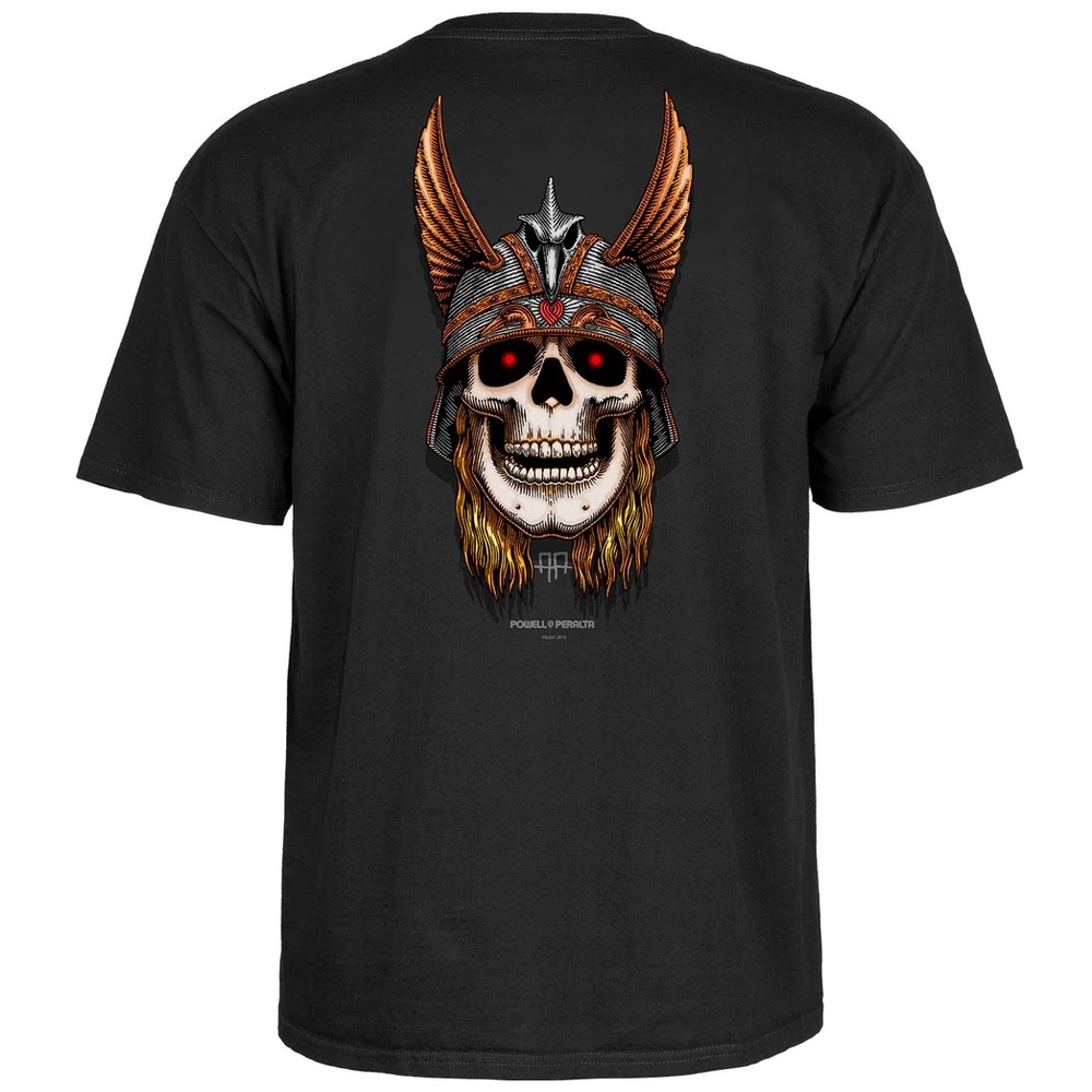 Powell Peralta Anderson Skull Black T-Shirt