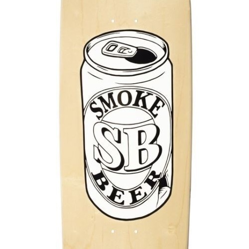 Smoke Beer Can Logo Summer Ale 9.25 Skateboard Deck